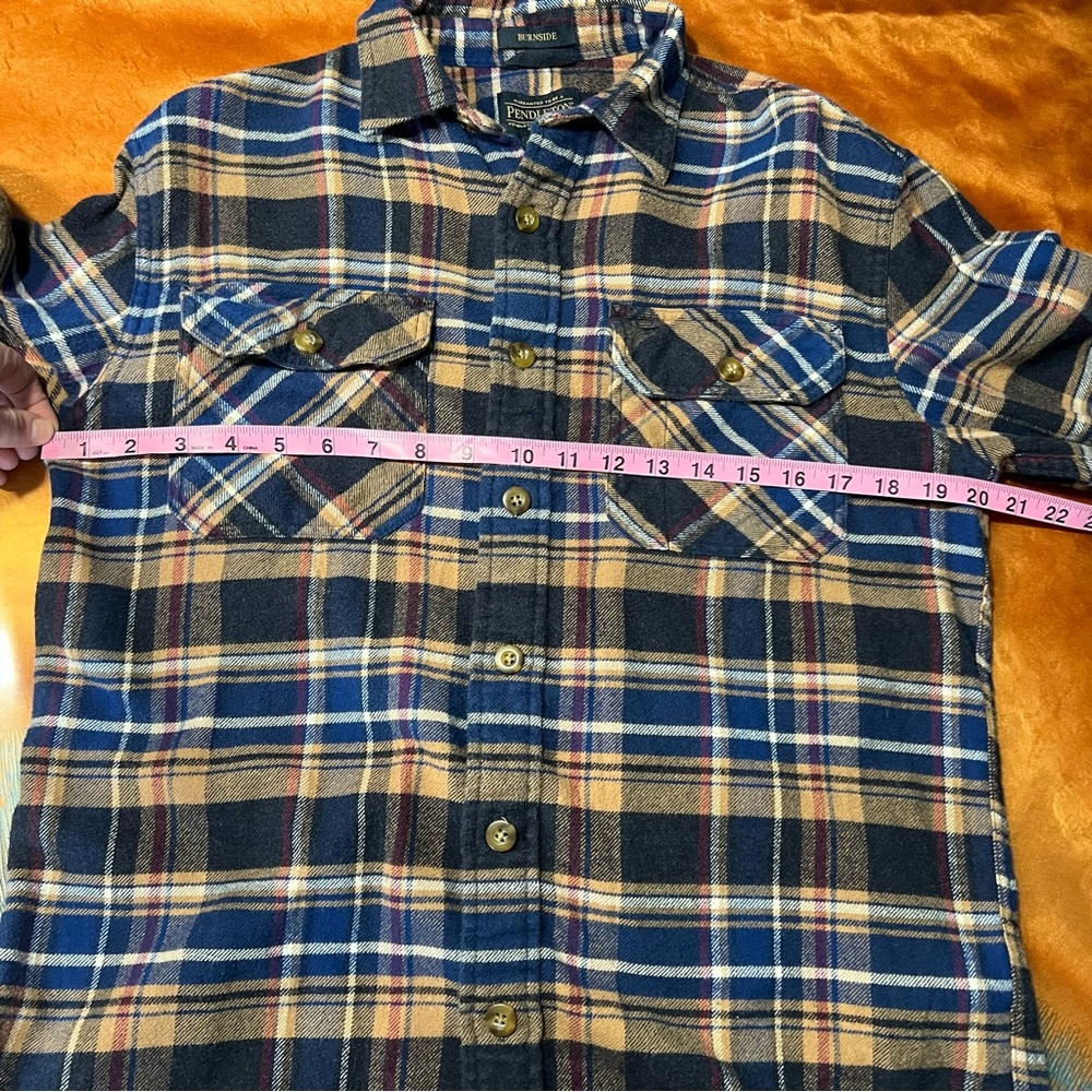 Pendleton Burnside Plaid Flannel Button Down Shir… - image 6